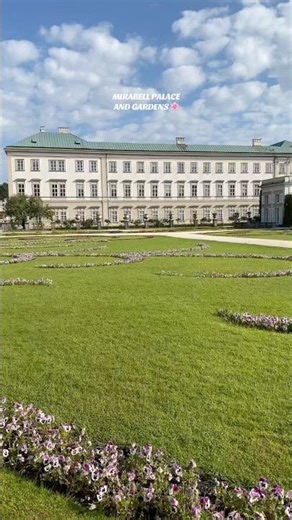 The beautiful Mirabell Palace and Gardens in Salzburg 🌸 #salzburg #austria #europetravel #travel