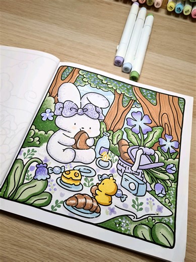 Exploring the Cozy Nooks Coloring Page