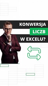 Niektóre liczby Excel widzi jako tekst. Można je skonwertować skrótem klawiszowym. Zobacz, jakie to proste 😉 | Excel_lent work - skuteczna nauka Excela