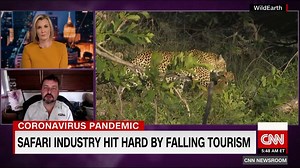 Thanks CNN for telling the world about how WildEarth can bring nature into people's homes during lockdown. Watch Graham Wallington explaining how you can watch a LIVE safari from your living room. | Wildearth
