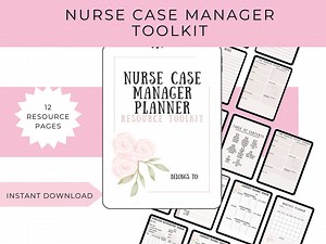Comprehensive Nurse Case Manager Planner Toolkit: CCM Certified Case Manager Resources for Digital Organization, Printable Planner Solutions - Etsy