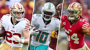 NFL All-Pro Team: McCaffrey, Hill and Warner unanimous; 14 first-timers