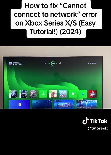 Fix Xbox Series X/S Cannot Connect to Network Error