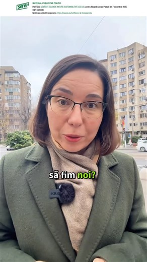 Ana Ciceala on Instagram: "Ne împing să credem că alegerile de la București sunt despre „a opri extremiștii”, „a nu câștiga pesediștii”, „a nu ne fura mafia orașul”. Ne aruncă în bătălii de ideologii, ne acuză că suntem „idioți utili”, „comuniști”, „vânduți”, „trădători”. Vor să ne certăm între noi pentru nimicuri. Dar întrebarea nu este: „Ce partid vrem la primărie?”, ci: „Ce fel de oraș vrem să fim noi?” Vrem să avem un oraș în care trăim sau un oraș în care doar supraviețuim? Pentru că știm c