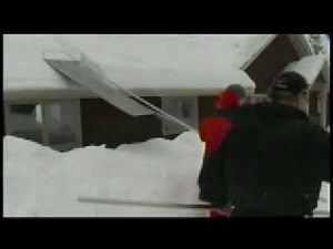 Roof Razor helps roof cleanup from the ground