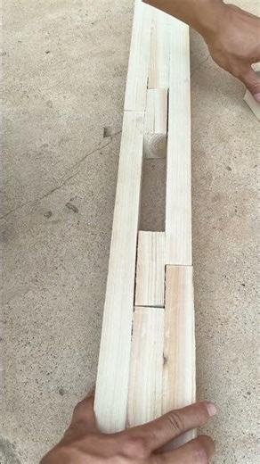Wooden mortise-and-tenon structure