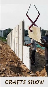 Precast wall panel installation process #smartwork #short #viral #fpy