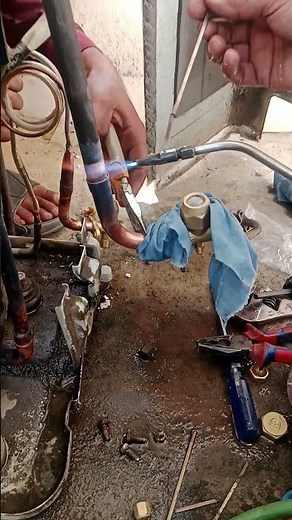 how to copper brazing pipe