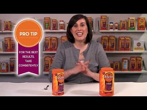 Metamucil Powder with Real Sugar and Sugar-Free Dosage Tips