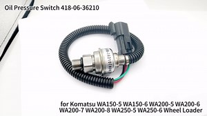 Oil Pressure Sensor Switch 418-06-36210 for Komatsu WA150-5 WA150-6 WA200-5 WA200-6 WA200-7 WA200-8 WA250-5 WA250-6 Wheel Loader