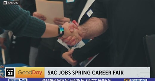 Find the perfect job for YOU - the Sac Jobs Spring Career Fair is happening!