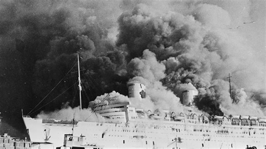 The moment ocean liners began to disappear