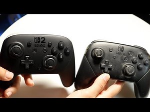 Nintendo Switch 2 Pro Controller Vs Nintendo Switch 1 Pro Controller! (Comparison) (Review)