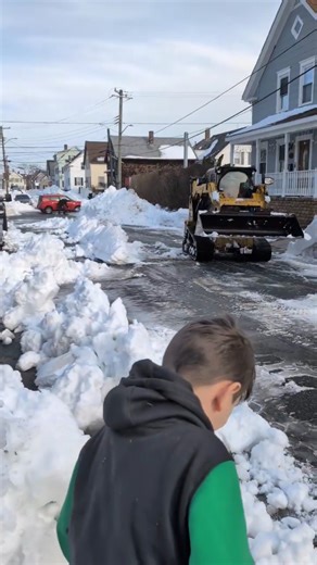 "The City of New Bedford wasn't fast but when they came the cleaned us out really well! Gotta give credit where credit is due." Video by Sarah Oliveira. | New Bedford Guide