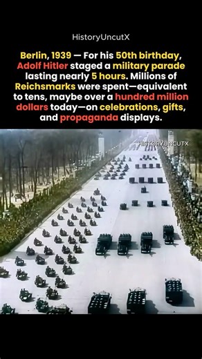 A 5-Hour Parade for One Man