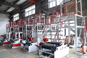 [Hot Item] High-Speed LDPE HDPE ABA Extruder Plastic Film Blowing Machine