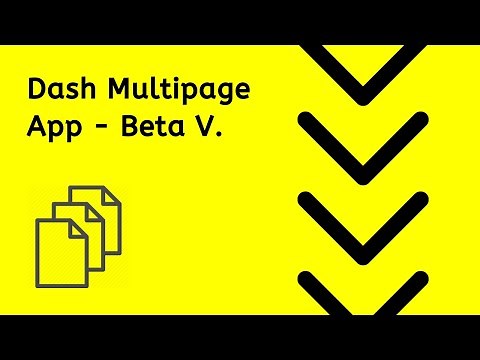Create your Plotly Dash Multipage App - Beta Version
