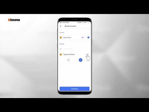 Myhome: Creazione e Gestione degli scenari tramite l'applicazione Home+Control