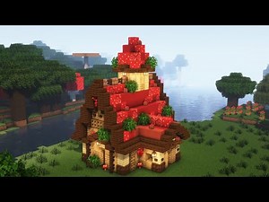 Minecraft: Cottagecore Mushroom House Tutorial
