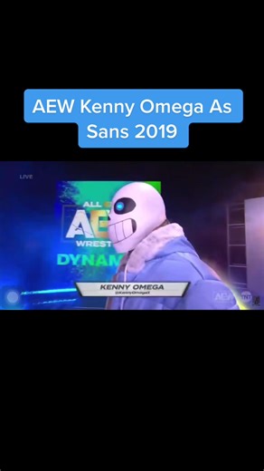 AEW Kenny Omega as Sans From UnderTale