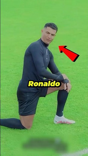 Why does Ronaldo pour hot water on his shoes? 🔥⚽