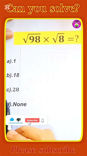 Can you solve this square root Sum? #maths #mathproblems #mathsquareroot