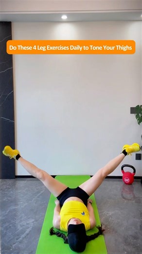 4 Daily Leg Exercises to Burn Thigh Fat and Sculpt Slim, Toned Legs at Home
