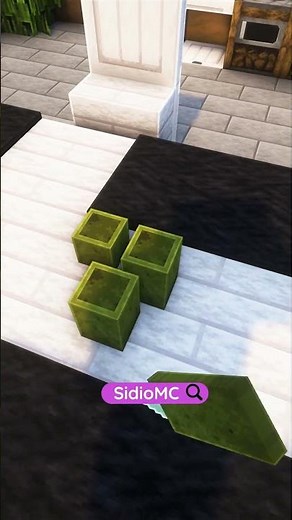 Minecraft Dining Table 🍽️ #shorts