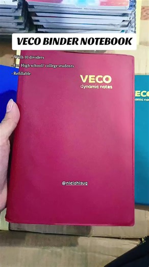 VECO Refillable Binder Notebook for Students