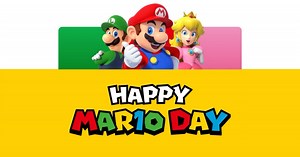 Happy Mario Day! Play together, share the fun & save with deals dedicated to our guy: https://bit.ly/3P8lM4f #GameStop #MarioDay #Mario #Mar10 | GameStop