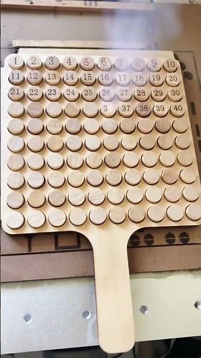 Watch This Wooden Board Get Numbered!Wood Laser Marking Machine Co2 Laser Engraving Machine