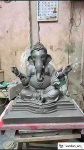 1.4K views · 685 reactions | New model 18 inch गणेश चतुर्थी २०२५ बुकिंगसुरू आहे ❤️booking open now ❤️ Vandan_art_ पारंपरिक गणपती ची मूर्ती उपलब्ध आकार (1) ते (2) ft बुकिंगसुरू आहे लवकरात लवकर आपला बाप्पा बुकिंग करा, 9320006991 9867053452 | Mangalmurti.com | Facebook