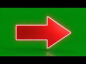 Cinematic Red Arrow Green Screen FX for Epic Video Projects