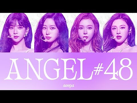ANGEL#48 - aespa【日本語字幕/日本語訳/パート分け/歌詞/和訳】‪@aespa‬