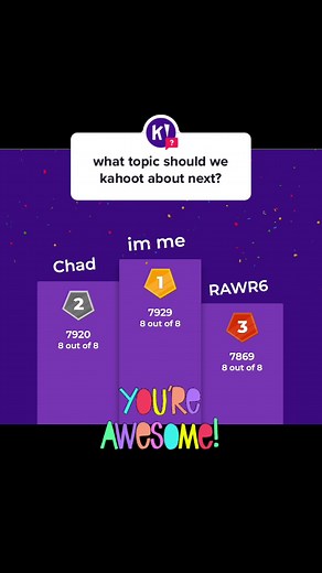 #question from @kahoot new game PIN dropping soon. are you in?!