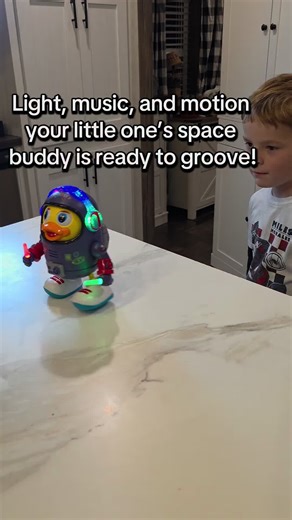 🦆✨ Meet the Dancing Astronaut Duck! The ultimate LED musical toy that walks, dances, and lights up any room. Perfect for kids who love fun, music, and space adventures! 🎶 Watch it groove to the beat while glowing with colorful LED lights — it’s an interactive toy that keeps boys and girls smiling for hours. Great for birthday gifts, holidays, or surprise playtime fun! 💫 Parents love it for its durability, safety, and endless entertainment value. 🎁 Limited-time deal: 54% OFF! Don’t miss out —