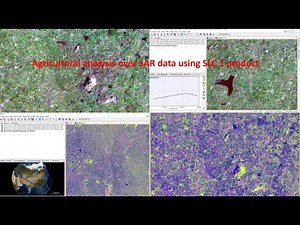 Agricultural analysis over SAR data using SLC 1 product