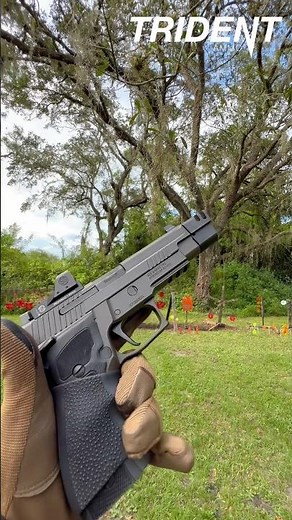 Shooting this crazy Sig Sauer P226 Legion with a compensator