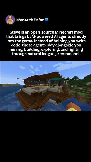 I Gave Minecraft an AI Brain (Steve Mod)
