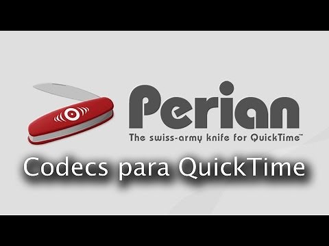 Codecs para QuickTime | Perian