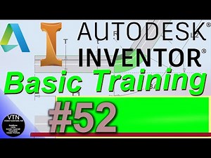 AutoDesk INVENTOR Basic Training 52 ( Work Axis )