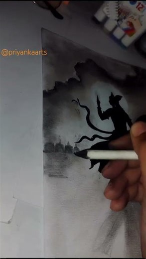 drawing of lord krishan🔥❤ Divine power 🔥easy drawing #art #drawing