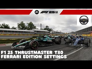 F1 25 PS5 Thrustmaster T80 Ferrari Edition Settings And Gameplay