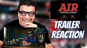 Air - official trailer reaction | Ben Affleck | Matt Damon | Michael Jordan