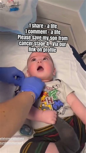 Donate anything you can via our link on profile .. #castielvsneuroblastoma #neuroblastomastage4 #