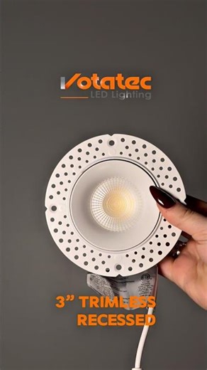 3” Trimless Downlight - Votatec
