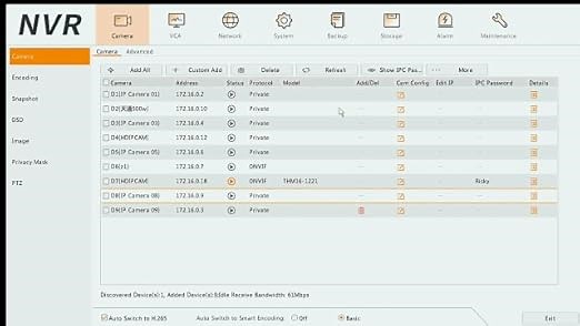 How to  connect cameras to NVR