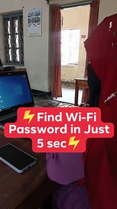 Find Wi-Fi Password in Justt 5 sec #computer #WIFI #tips #viralreelsシ | Tareq Tech Tutorial