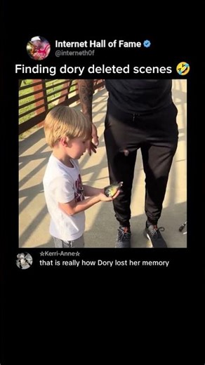 Finding dory deleted scenes 🤣 (@heathermartin487)