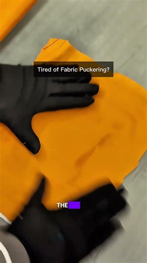 How to fix pucker fabric #embroidery #foryou #sewing #sewingtutorial